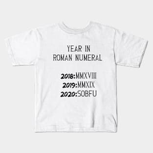 Year 2020 Kids T-Shirt